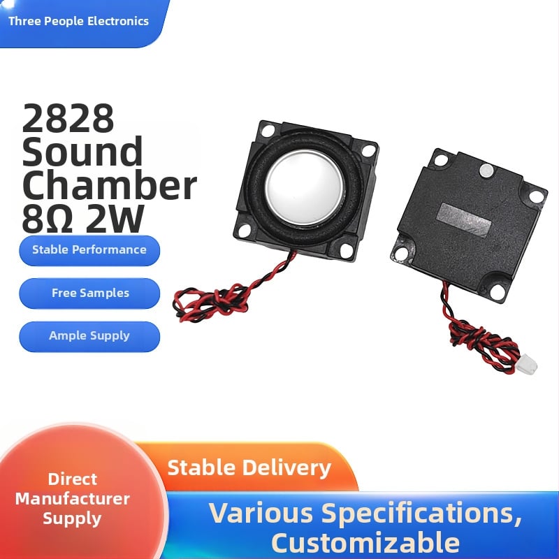 2828 Difuzor coaxial cu bandă întreagă, 8 Ω, 2W, difuzor multimedia cu voce inteligentă pentru casă