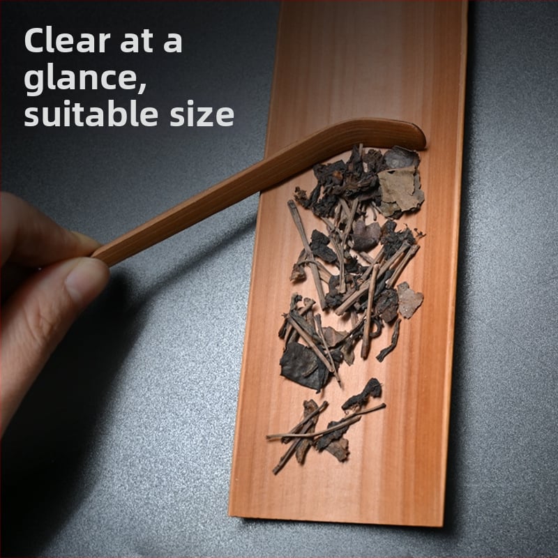 Set de ceai din bambus pentru ceremonial Kung Fu cu accesorii – clemă pentru ceai, ac pentru ceai, linguriță pentru ceai, suport pentru ceai și set cu șase unelte