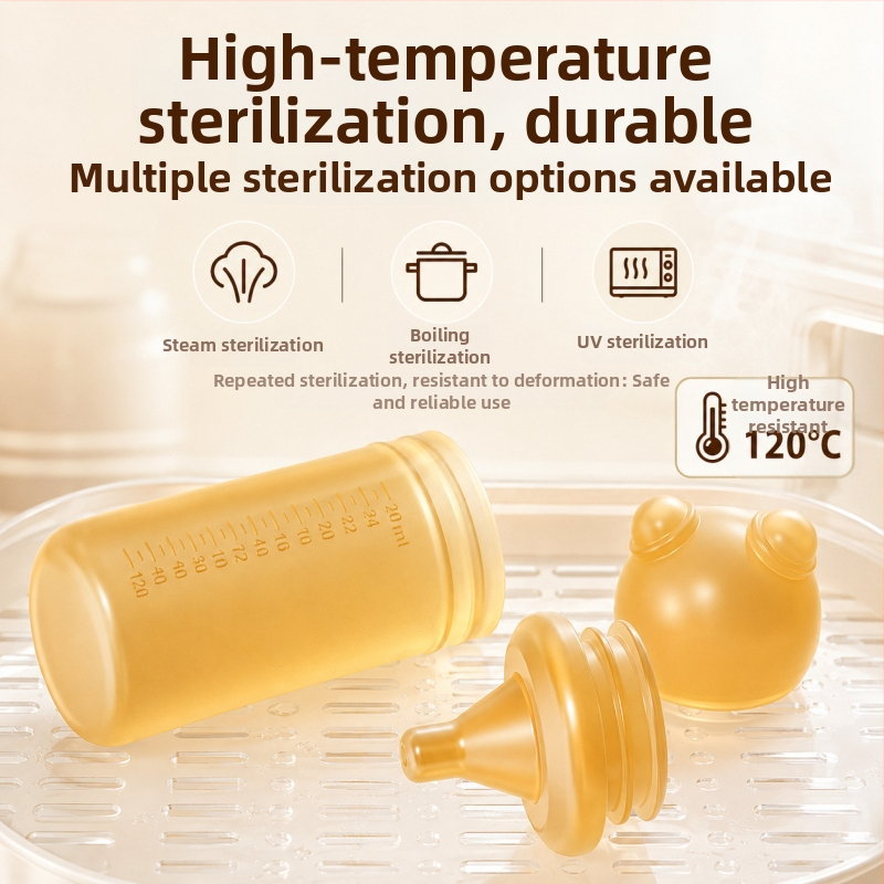 Alimentator de medicamente din silicon pentru bebeluși, stil suzetă, control de flux anti‑înecare, fără BPA, pentru copii de la 6 luni în sus, OEM în serii mici