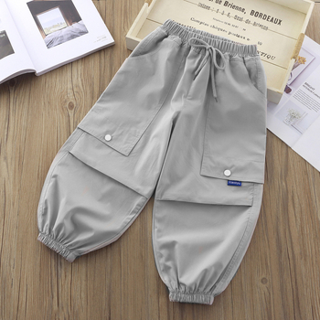 Pantaloni jogger Dopamine pentru copii, stil modern minimalist, ușori și versatili pentru primăvară și vară