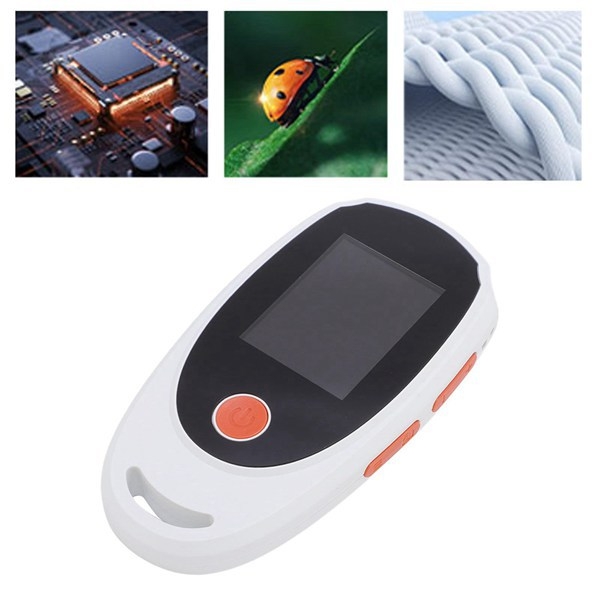 Microscop optic alb din ABS, lupă digitală portabilă de mâner, înaltă definiție