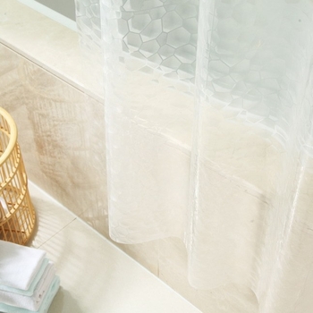 Cortină de duș EVA, impermeabilă și rezistentă la mucegai, baie, separator diamant, model Water Cube