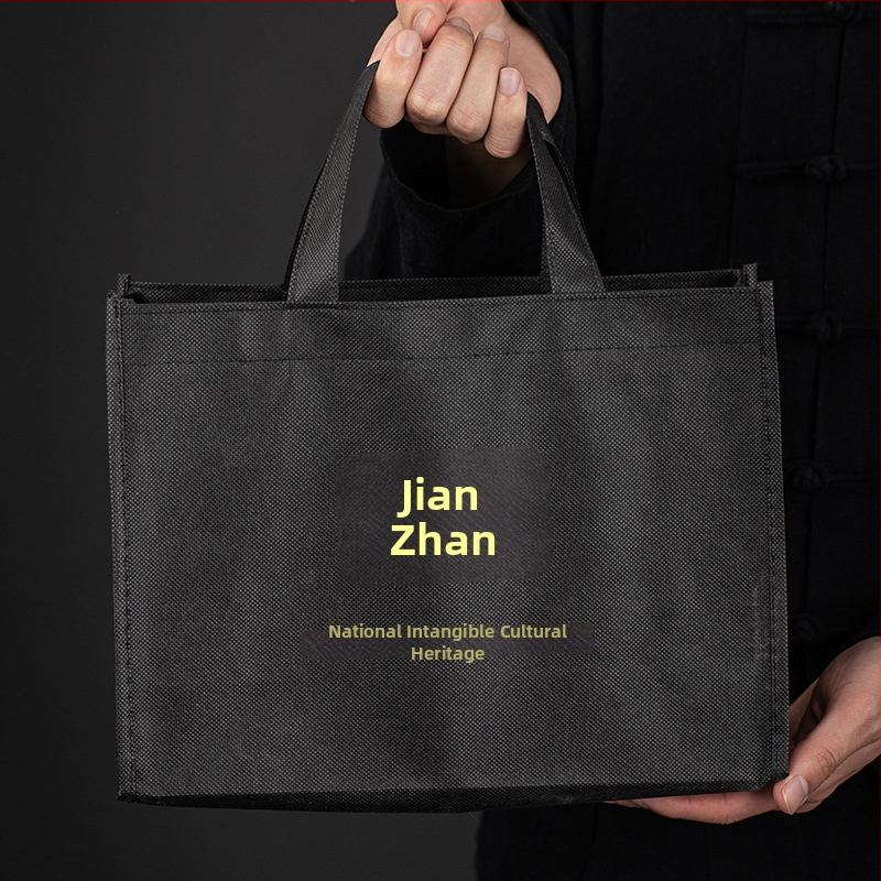 Set de ceai Kung Fu Jianyang Jianzhan cu ceașcă de maestru, corp din fier, cești cu glazură în șase culori, cutie cadou premium