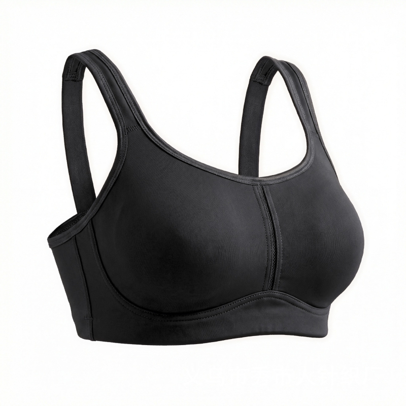 Sutien sport fără fir, mărime mare, cupe ultrafine, acoperire totală