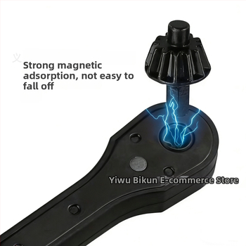 Cheie de mandrin pentru bormașină electrică, universală cu răsucire rapidă, 10/13/16 mm, mandrină cu trei gheare