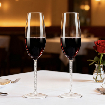 Pahar de șampanie în stil european, borosilicat de înaltă calitate, lux ușor, pahar de vin roșu, set creativ de pahare