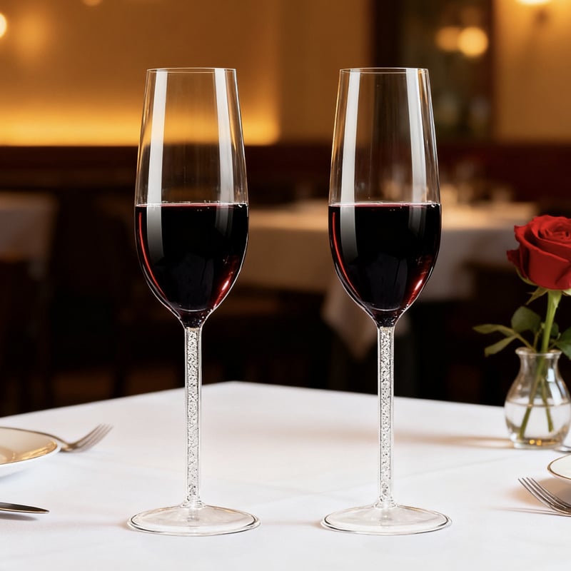 Pahar de șampanie în stil european, borosilicat de înaltă calitate, lux ușor, pahar de vin roșu, set creativ de pahare
