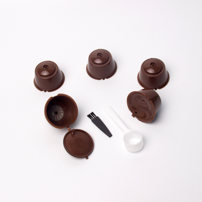 Set de 5 căni filtrante pentru capsule de cafea Dolce Gusto