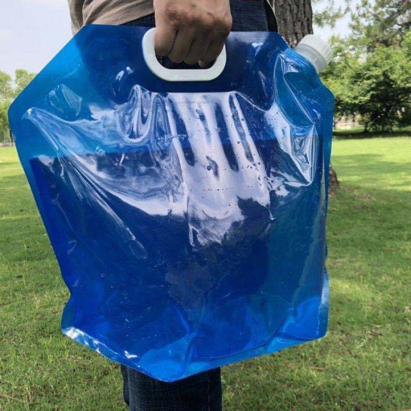 Sac de apă pliabil pentru activități în aer liber: camping, drumeții și ciclism