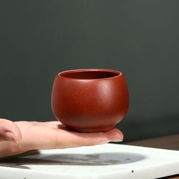 Set ceai Yixing Zisha – ceainic și ceașcă din lut Zisha, lucrate manual, ceremonie Gongfu