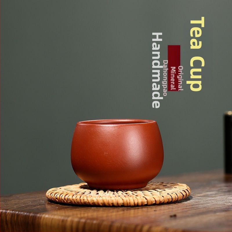 Set ceai Yixing Zisha – ceainic și ceașcă din lut Zisha, lucrate manual, ceremonie Gongfu