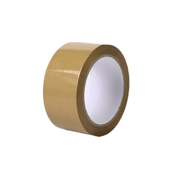 Bandă de ambalare maro, lățime 4,8 cm, aderență ridicată, lungime 66 m
