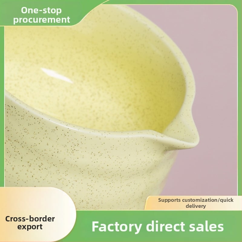 Set de ceai matcha din ceramică, două piese, design minimalist