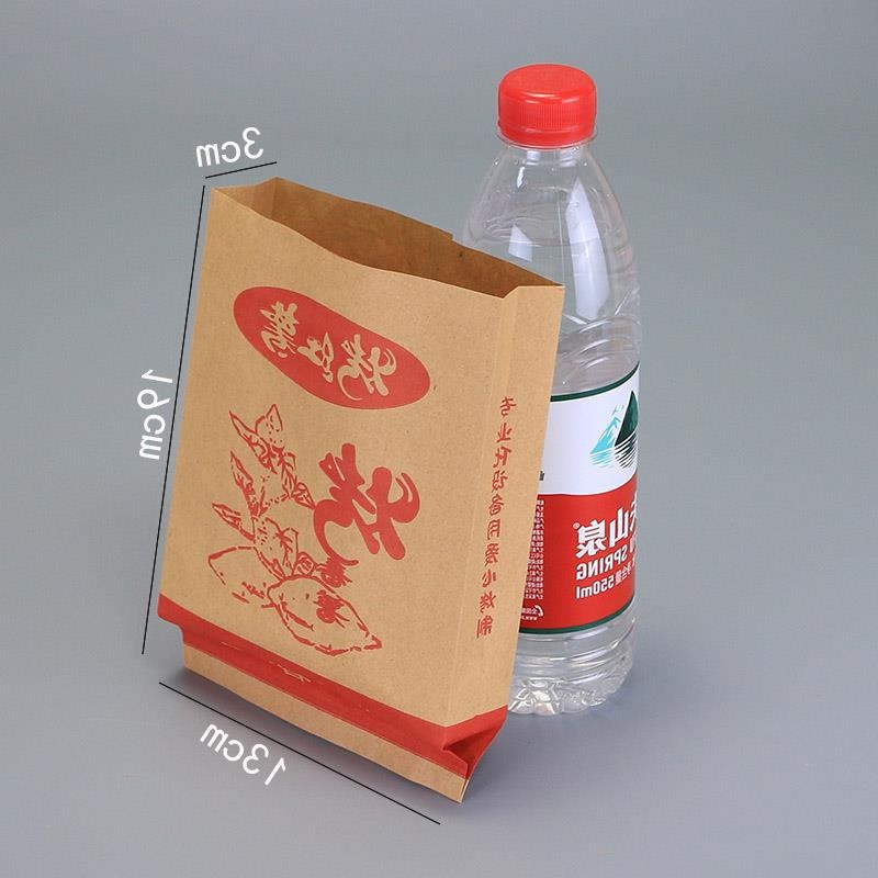 Pungă de hârtie Kraft, rezistentă la ulei, pentru cartofi dulci copți