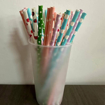 Paie de unică folosință pentru baruri, colorate și mixte, creative pentru sucuri și cocktailuri