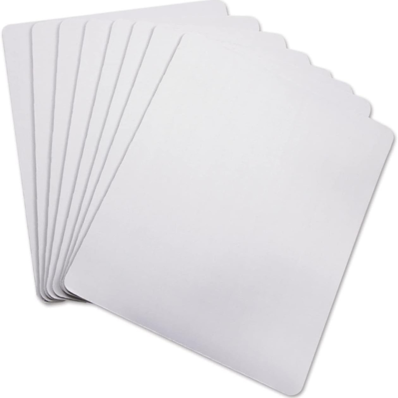 Pad de mouse din neopren, culoare solidă, o singură față, imprimare prin transfer termic, covoraș de birou DIY cu design desen animat