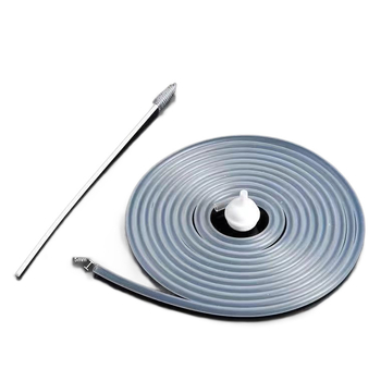 Paie din silicon, extra-lungă, pentru sticle cu gură largă, accesoriu universal de înlocuire, tub moale
