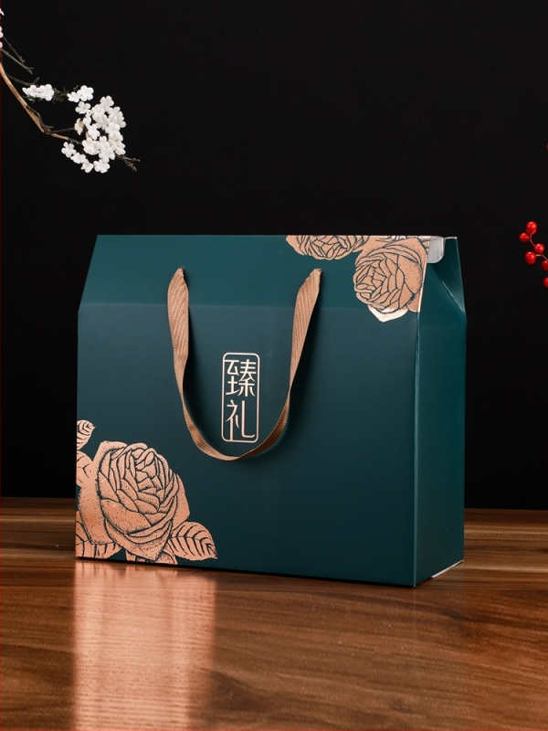 Cutie cadou de Anul Nou 2026, ambalaj ecologic, personalizabil, stil chinezesc premium