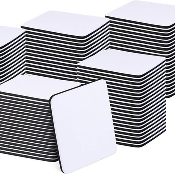 Coaster pentru sublimare, neopren gol 9×9 cm, antiderapant, pentru design DIY