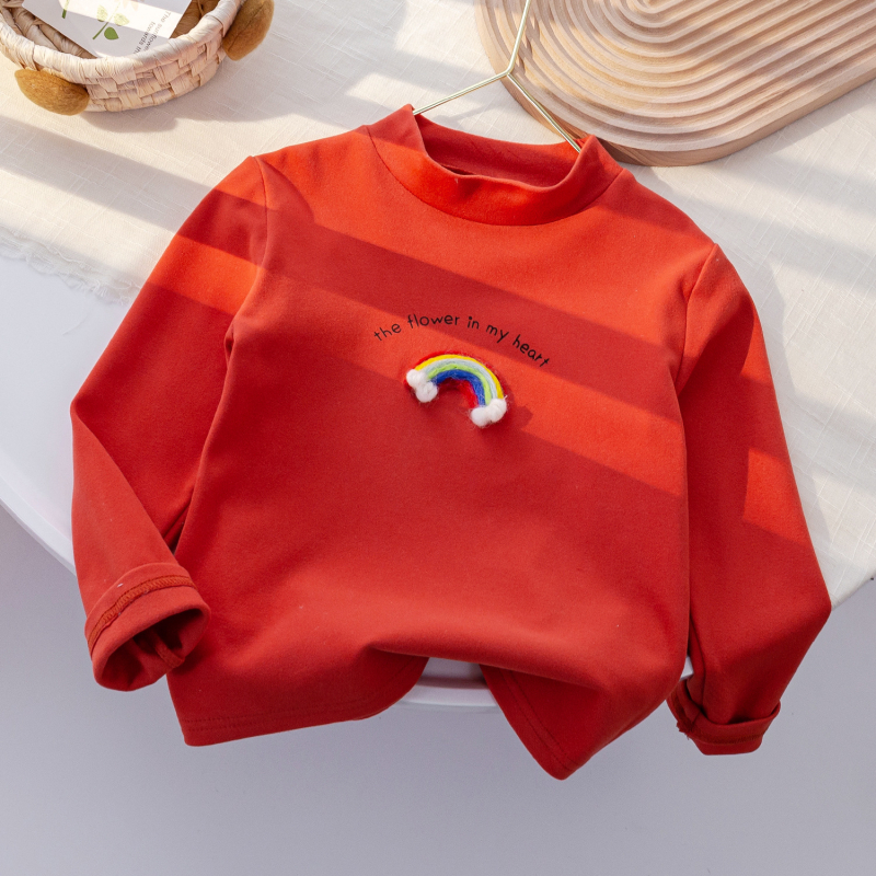 Sweetheart Daddy Tricou termic de iarnă pentru fete, cu mâneca lungă, autoîncălzire