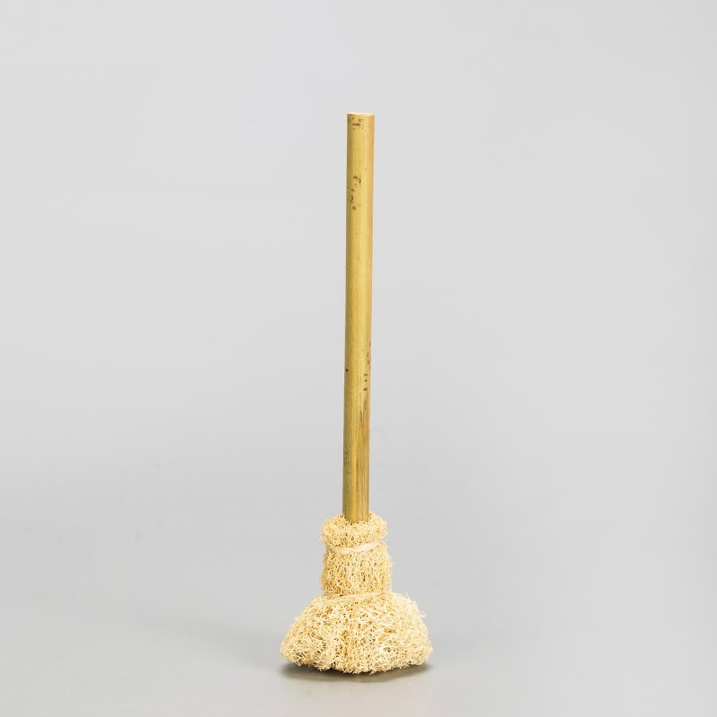 Perie naturală din luffa pentru ceainic și ceașcă, set Gongfu de ceai, stil minimalist