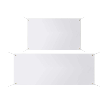 Banner sublimare din țesătură Oxford - Steag suspendat perforat pentru evenimente, întărit