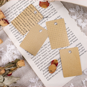 Bandă de hârtie kraft, seria Tefancir, autocolante decorative DIY pentru jurnal creativ în stil retro, 4 modele