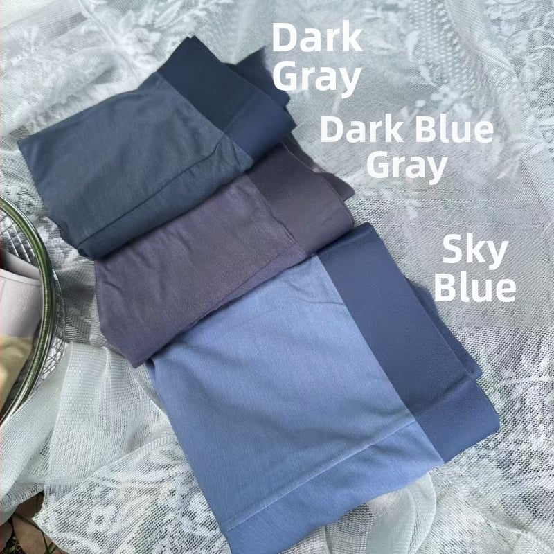 Lenjerie intimă bărbătească din Modal cu crotch din mătase Mulberry, antibacteriană și respirabilă, boxer briefs, 4XL