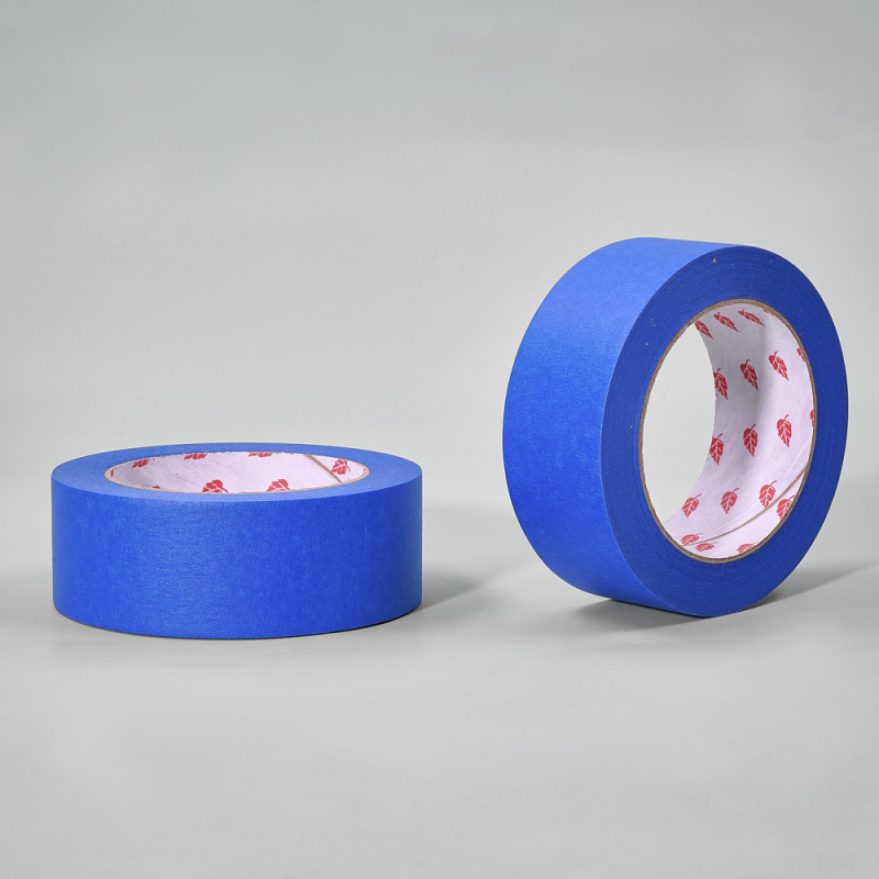 Bandă Washi albastră, UV-rezistentă, pentru vopsire auto, mascare, protecție, impermeabilă, aderență înaltă