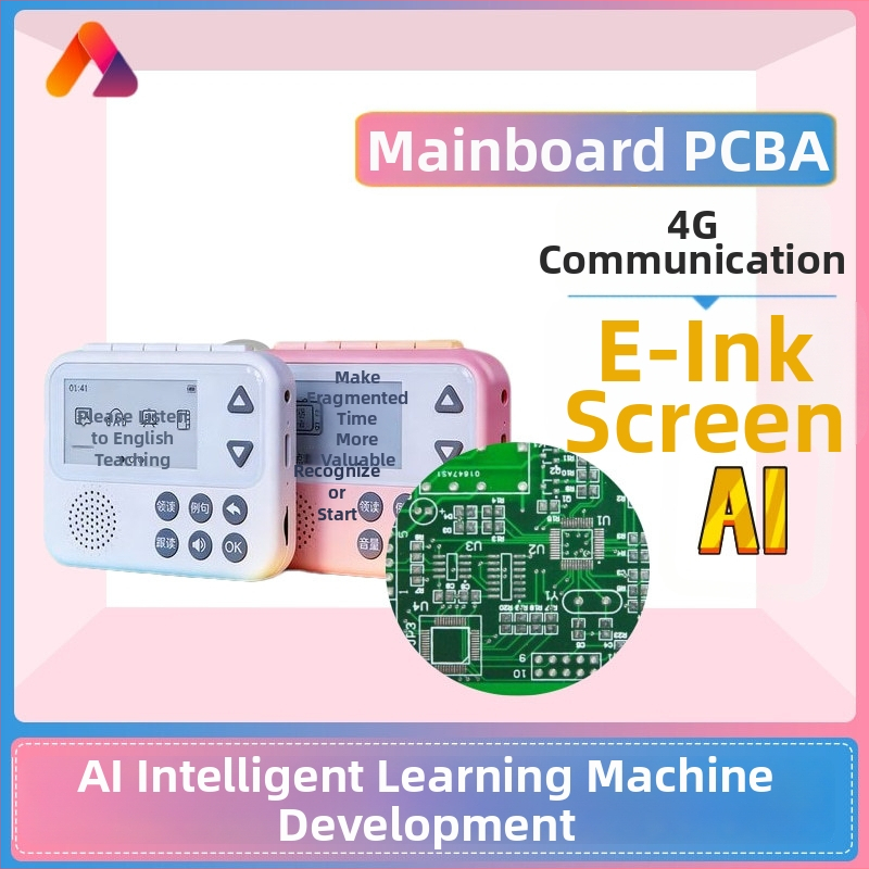 AI repetor învățare engleză, dispozitiv de studiu de buzunar, învățare sincronizată cu manualul, placă de control PCBA