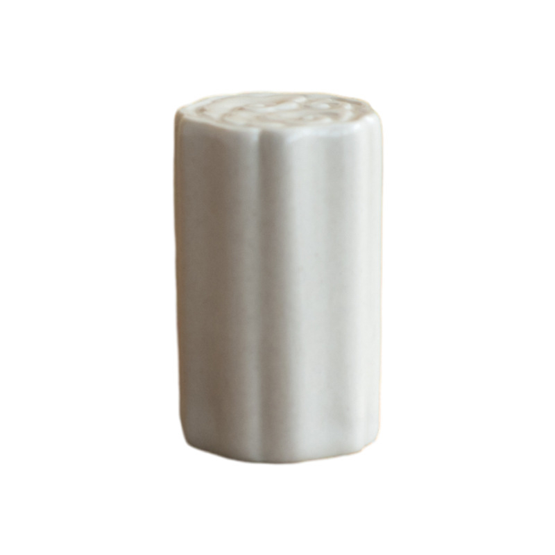 Suport ceramic pentru capac cu motiv de nori pentru ceainic Yixing – accesorii pentru ceremonia ceaiului