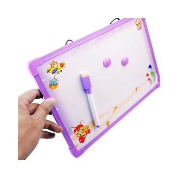 Tablă albă educativă pentru copii, placă de scris pentru copii mici și jucărie de desen, tablă magnetică din plastic cu stilou