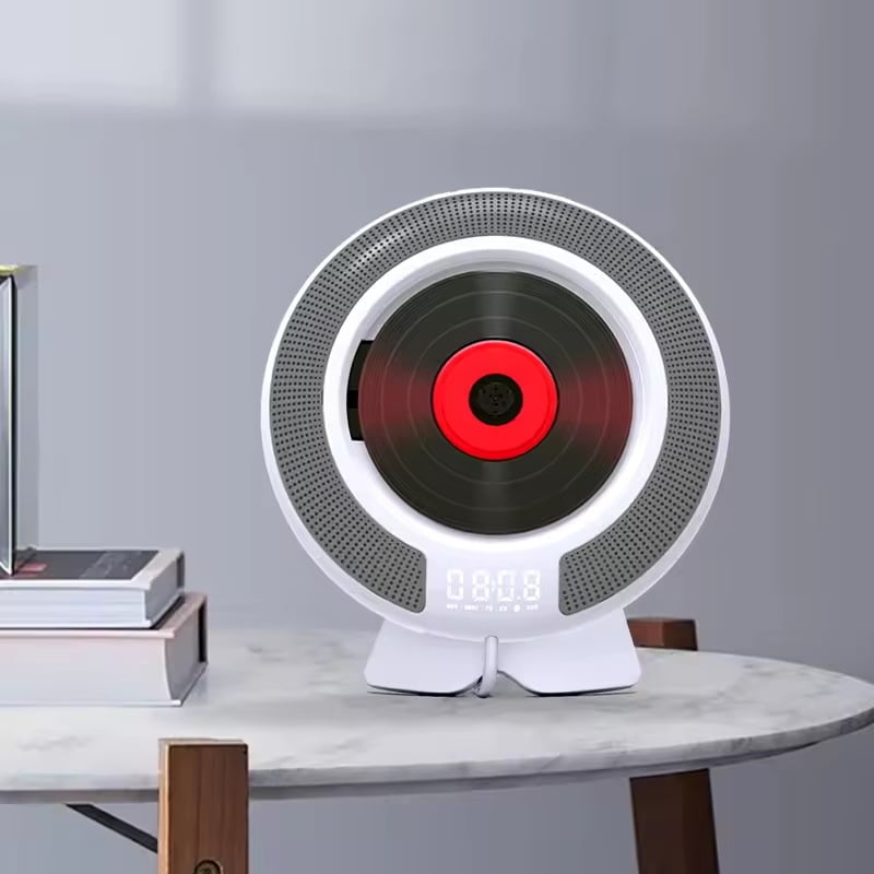Player Bluetooth CD montat pe perete cu slot pentru carduri, DVD player, repetor în limba engleză, CD pentru educația prenatală acasă