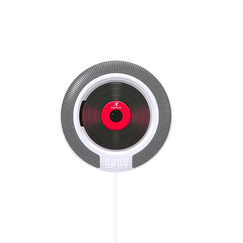 Player Bluetooth CD montat pe perete cu slot pentru carduri, DVD player, repetor în limba engleză, CD pentru educația prenatală acasă