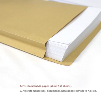 Dragon Peak Galben No.9 Plic documente A4 din hârtie kraft groasă, geantă de fișiere cu imprimare personalizată