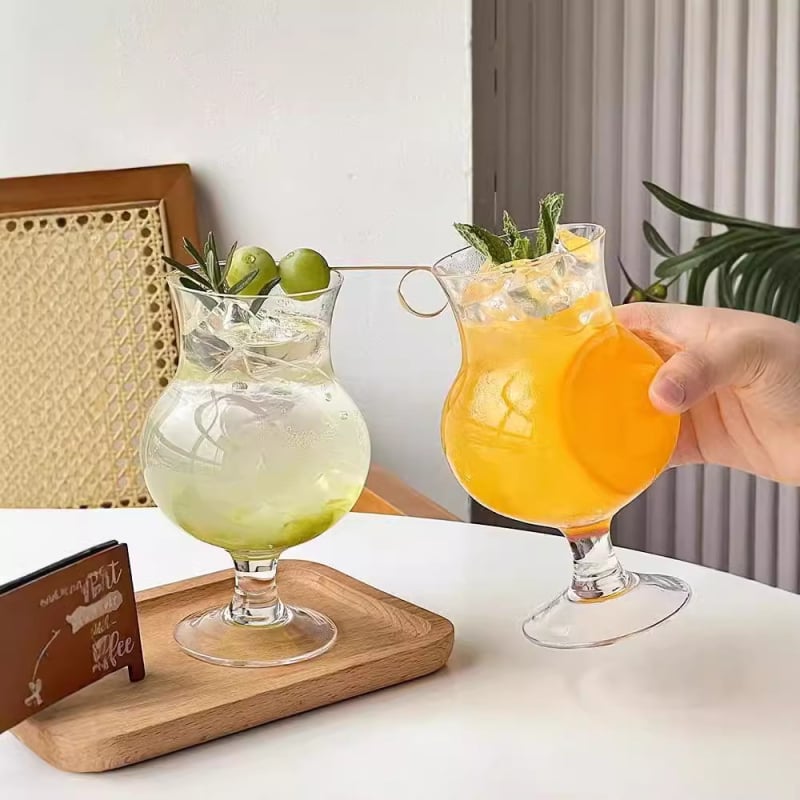 Pahar de cocktail cu picior scurt, 401–500 ml, utilizare casnică, stil modern