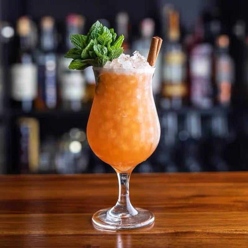 Coconut Grove Fragrant Cup – Pahar pentru cocktail, Pahar pentru suc, Pahar pentru băuturi reci, Pahar pentru sifon, Pahar înalt pentru băuturi reci, Pahar pentru cafea cu gheață