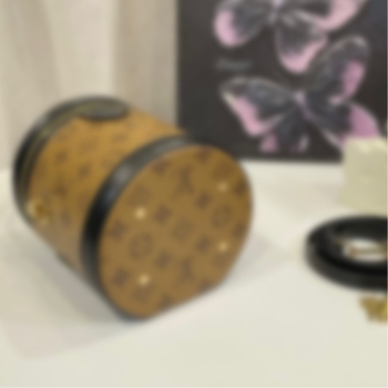 Geantă de umăr pentru femei, în stil bucket, cu imprimeu colorat, design retro, lux ușor