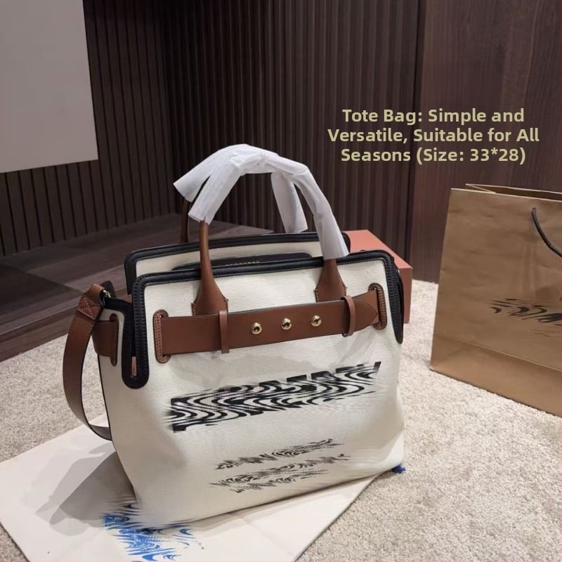 Geantă de umăr crossbody din PVC, capacitate mare, B Brand