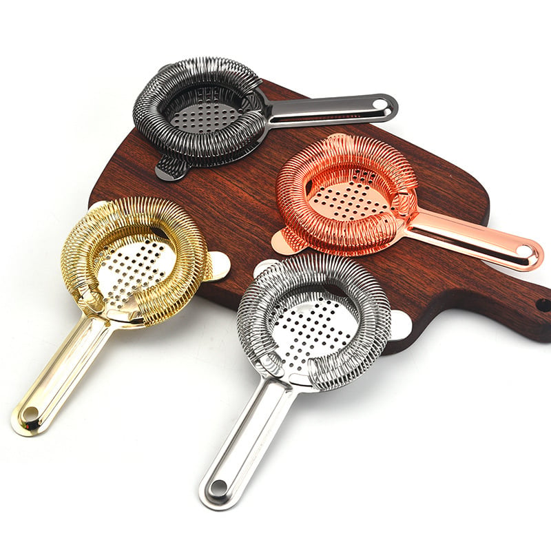 Filtru de gheață pentru cocktail din oțel inoxidabil 304, separator de cuburi de gheață pentru barul de acasă