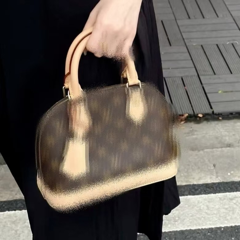 46373L Geantă crossbody din piele naturală pentru femei, imprimeu
