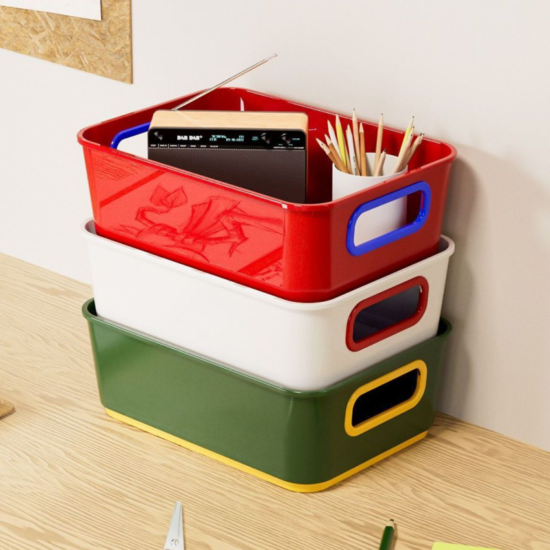 Cutie de depozitare multifuncțională pentru cosmetice și organizator de birou pentru casă, birou, bucătărie și cămin