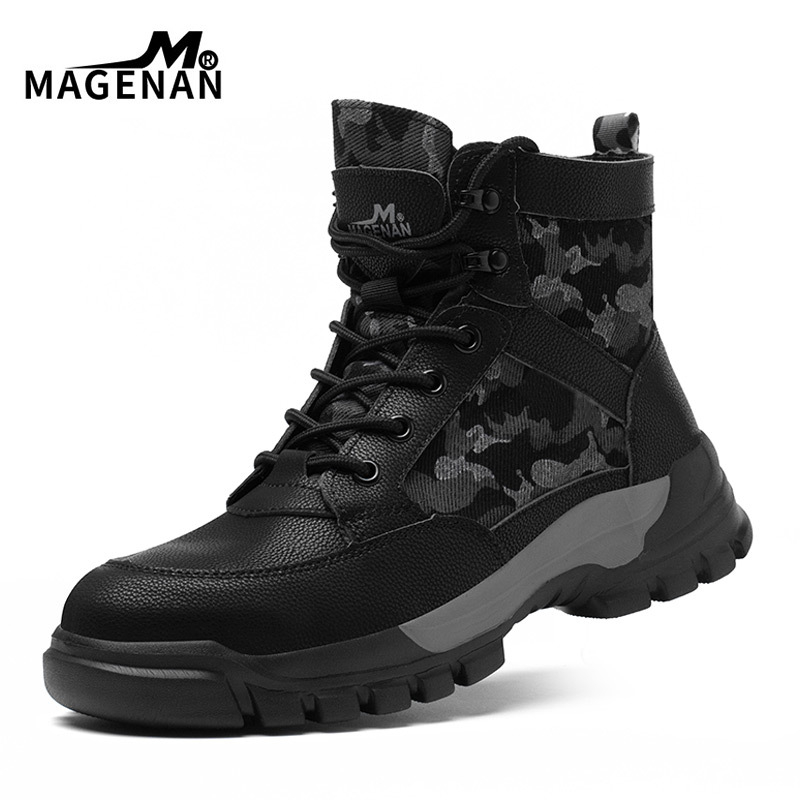 Ghete de protecție unisex pentru toate anotimpurile, antișoc, anti-perforație, anti-praf și nisip, ușoare și respirabile, înalte, camuflaj