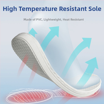 Pantofi anti‑statici cu talpă moale și talpă PVC îngroșată, potriviți pentru spații fără praf, rezistenți la temperaturi înalte, unisex
