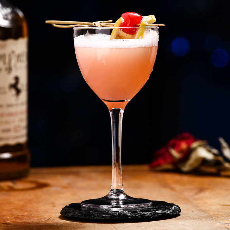 Pahar Nick Nora Martini din cristal, stil japonez, pahar clasic cu gură largă