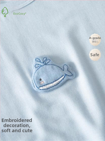 Salopetă de vară pentru nou-născuți, ușoară și respirabilă, Clasa A, costum pentru târâre, pijama