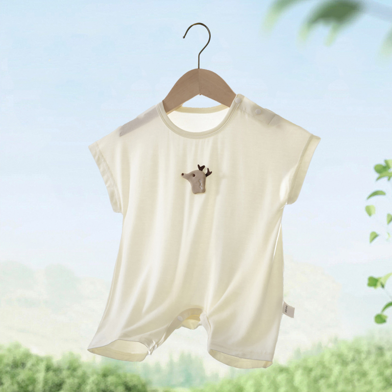 Salopetă de vară pentru nou-născuți, ușoară și respirabilă, Clasa A, costum pentru târâre, pijama