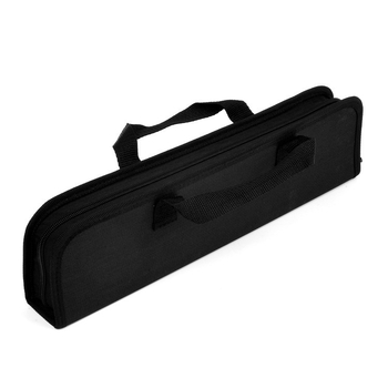 Set de unelte BBQ din trei piese cu husă de transport – unelte din oțel inoxidabil pentru exterior (clipsă, furculiță, spatulă)