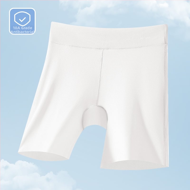 Pantaloni de siguranță pentru fete, din material ice-silk, lenjerie pentru copii anti-expoziție, pantaloni de bază 3-in-1 pentru fetițe de talie medie și mare, vară