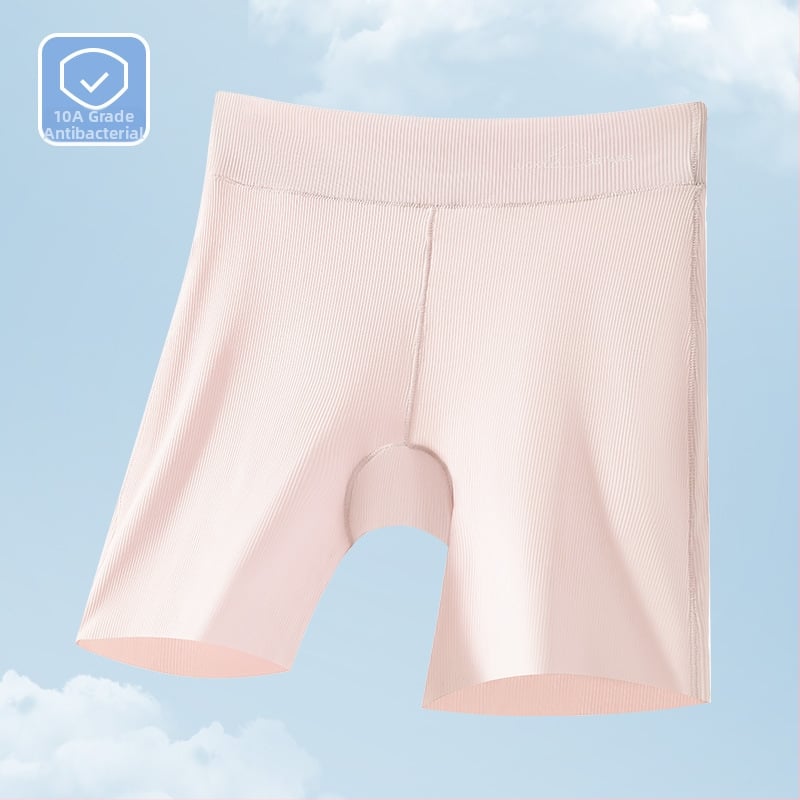 Pantaloni de siguranță pentru fete, din material ice-silk, lenjerie pentru copii anti-expoziție, pantaloni de bază 3-in-1 pentru fetițe de talie medie și mare, vară